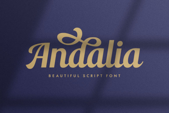 Andalia Font for Elegant Design