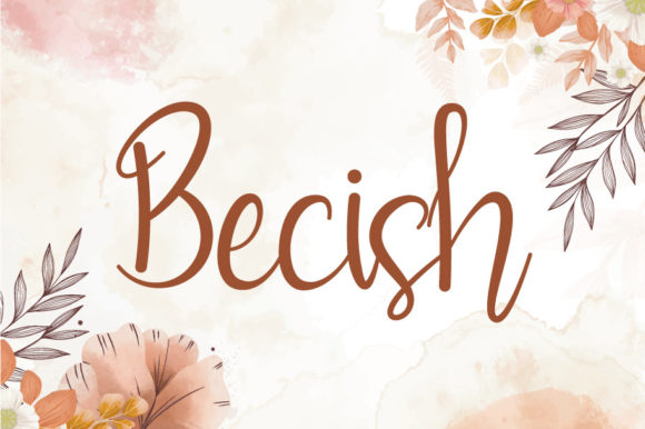 Becish Font for Elegant Branding