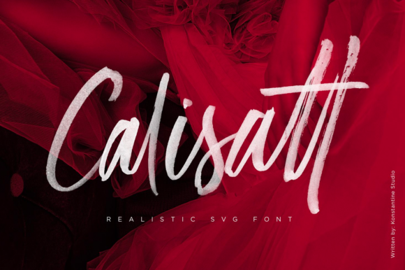 Calisatt Font for Web Design