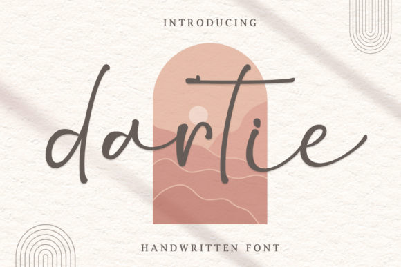 Dartie: A Script Font for Creative Brands