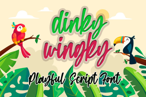 Dinky Winky Font for Creative Web Projects