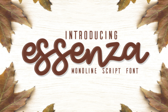 Essenza: A Script Font for Elegant Design