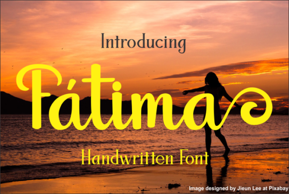 Fátima Font: Elegant Script for Editorial Design