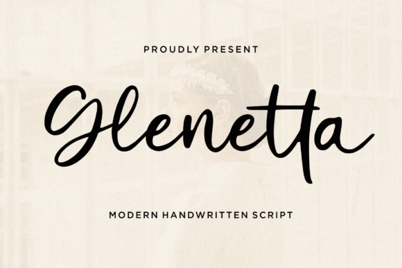 Glenetta Font: Elegant Script for Editorial Design
