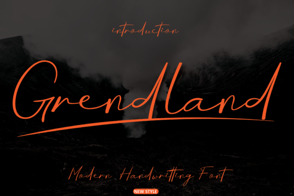 Grendland Font: A Playful Script for Creative Projects