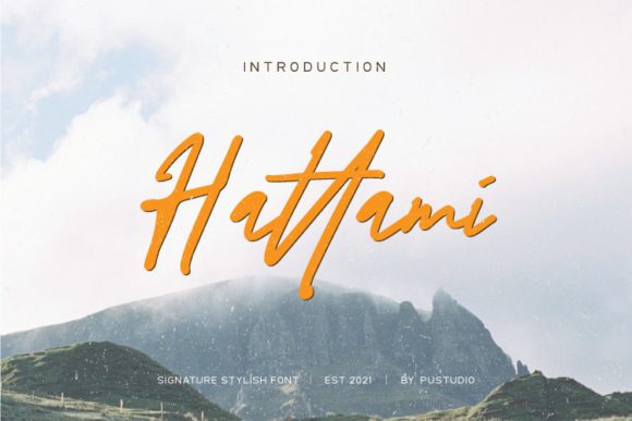 Hattami Font for Elegant Web Design