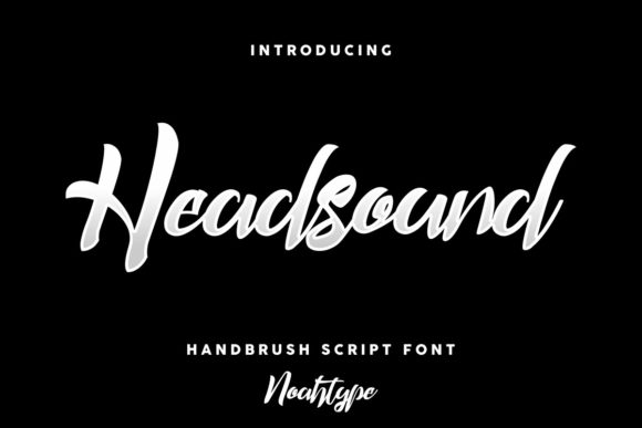 Headsound Font: Elegant Script for Editorial Design