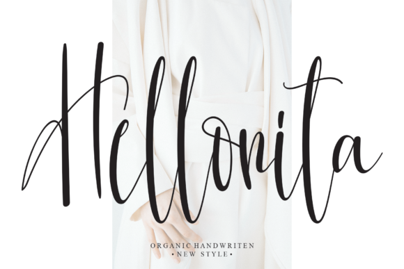 Hellonita Font: Elegant Script for Editorial Design