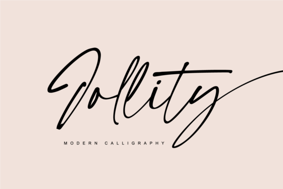 Jollity Font for Business Branding