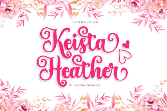 Keista Heather Font for Web Design