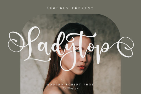 Ladytop Font for Creative Brands