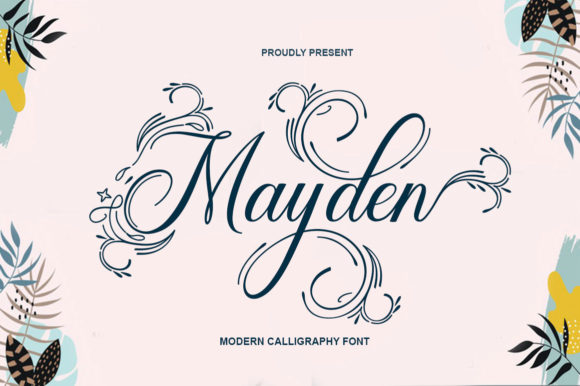 Mayden: A Magical Script Font