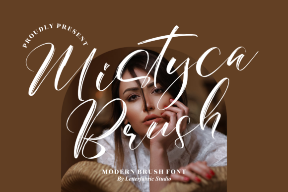 Mistyca Brush: A Delicate Script Font