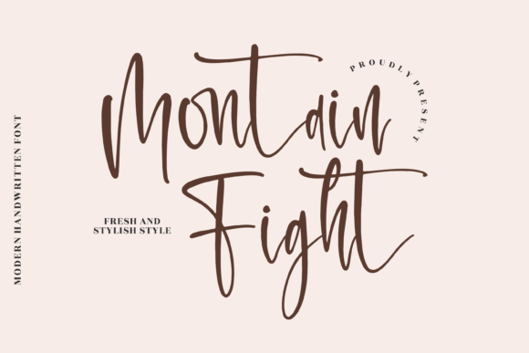 Montain Fight Font Review