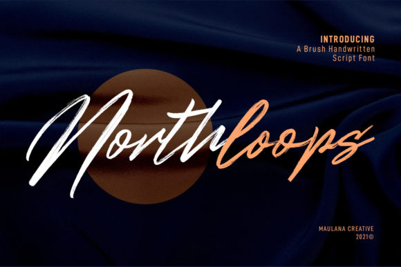 Northloops: A Premium Script Font for Campaign Design