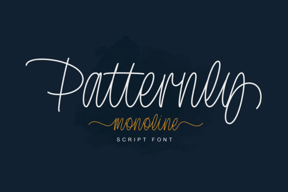 Patternly: A Delicate Script Font for Elegant Branding