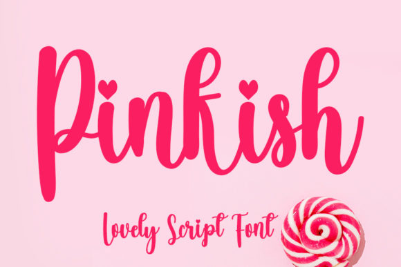 Pinkish Font for Creative Makers