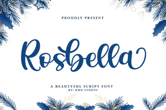 Rosbella Font: Elegant Script for Digital Design