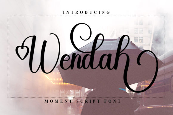 Wendah: A Premium Script Font for Creative Campaigns